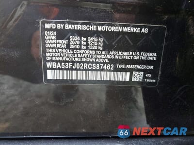 Zdjęcie 12 z 12 samochodu: 2025 BMW M5 VIN:WBS83FK09SCU54266 - miniatura