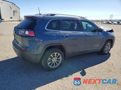Trzecie zdjęcie samochodu z tyłu: 2019 JEEP CHEROKEE LATITUDE PLUS VIN:1C4PJLLB0KD439284 - miniatura