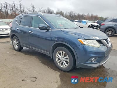 Czwarte zdjęcie samochodu z boku: 2015 NISS ROGUE VIN:5N1AT2MV6FC809776 - miniatura