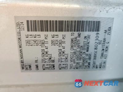 Zdjęcie 14 z 14 samochodu: 2025 NISSAN ROGUE SV VIN:5N1BT3BBXSC802309 - miniatura