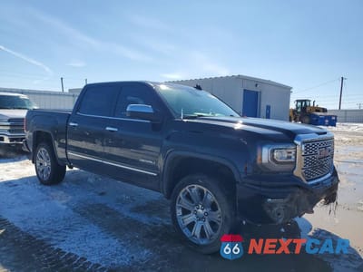 Czwarte zdjęcie samochodu z boku: 2018 GMC SIERRA K1500 DENALI VIN:3GTU2PEJ3JG119860 - miniatura