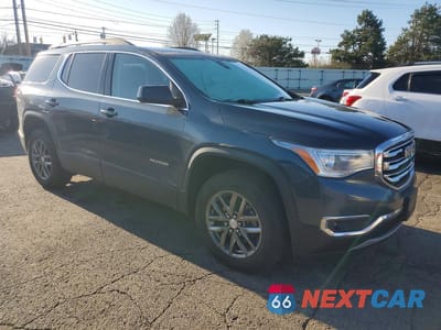 Czwarte zdjęcie samochodu z boku: 2019 GMC ACADIA SLT-1 VIN:1GKKNMLS4KZ286694 - miniatura