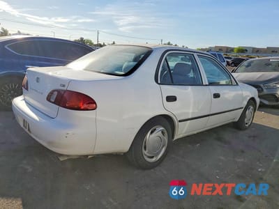 Trzecie zdjęcie samochodu z tyłu: 2000 TOYOTA COROLLA VE VIN:1NXBR12E2YZ346239 - miniatura