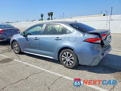 Drugie zdjęcie samochodu z przodu: 2022 TOYOTA COROLLA HYBRID LE VIN:JTDEAMDE3NJ057178 - miniatura