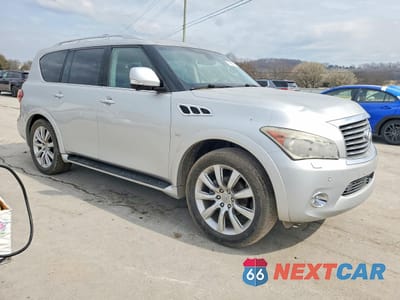 Czwarte zdjęcie samochodu z boku: 2014 INFINITI QX80 BASE VIN:JN8AZ2NDXE9751325 - miniatura