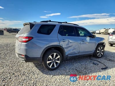 Trzecie zdjęcie samochodu z tyłu: 2025 HONDA PILOT ELITE VIN:5FNYG1H81SB132073 - miniatura