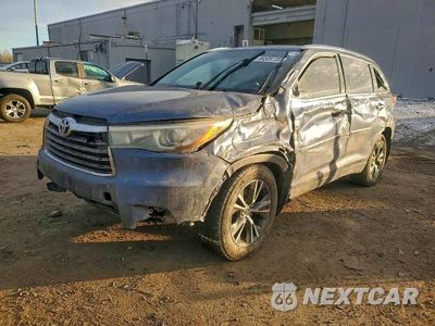 2016 TOYOTA HIGHLANDER XLE 5TDJKRFH6GS242184 - główne zdjęcie licytacji z USA - miniatura