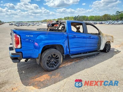 Trzecie zdjęcie samochodu z tyłu: 2022 GMC CANYON ELEVATION VIN:1GTG6CEN5N1297903 - miniatura