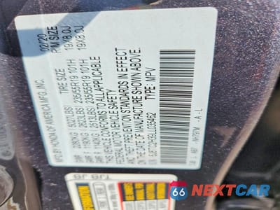 Zdjęcie 14 z 14 samochodu: 2020 ACURA RDX VIN:5J8TC2H39LL035462 - miniatura