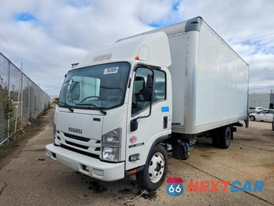 Drugie zdjęcie samochodu z przodu: 2019 ISUZU NPR XD BOX TRUCK VIN:JALC4W166K7K00235 - miniatura