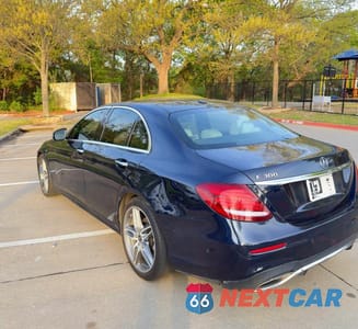 Trzecie zdjęcie samochodu z tyłu: 2018 MERCEDES-BENZ E 300 VIN:WDDZF4JB2JA338952 - miniatura