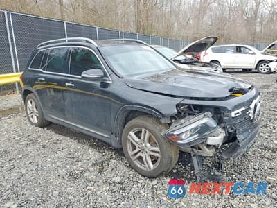 Czwarte zdjęcie samochodu z boku: 2021 MERCEDES-BENZ GLB 250 4MATIC VIN:W1N4M4HB2MW112717 - miniatura