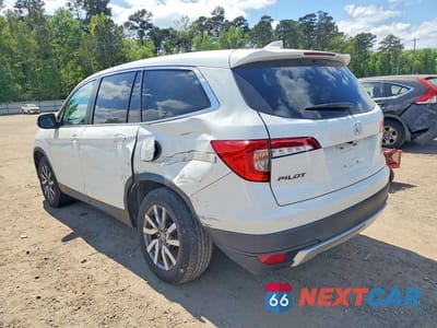 Drugie zdjęcie samochodu z przodu: 2022 HONDA PILOT EXL VIN:5FNYF5H51NB012259 - miniatura