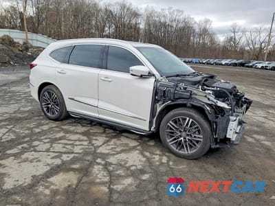 Czwarte zdjęcie samochodu z boku: 2025 ACURA MDX ADVANCE VIN:5J8YE1H89SL003096 - miniatura