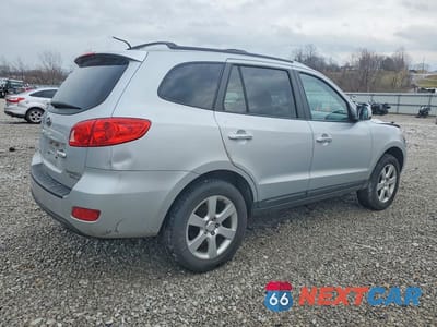 Trzecie zdjęcie samochodu z tyłu: 2009 HYUNDAI SANTA FE LIMITED VIN:5NMSH73E39H330861 - miniatura