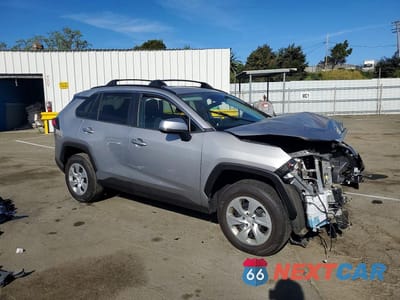 Czwarte zdjęcie samochodu z boku: 2020 TOYOTA RAV4 LE VIN:2T3K1RFV6LC045720 - miniatura