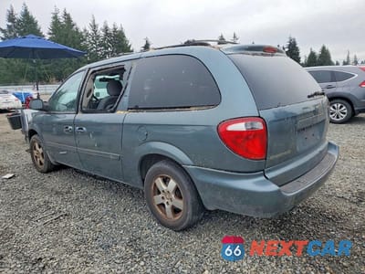 Drugie zdjęcie samochodu z przodu: 2007 DODGE GRAND CARAVAN SXT VIN:2D8GP44L87R194851 - miniatura