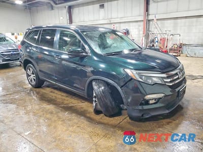 Czwarte zdjęcie samochodu z boku: 2018 HONDA PILOT EXL VIN:5FNYF6H51JB021561 - miniatura
