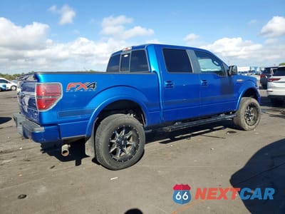 Trzecie zdjęcie samochodu z tyłu: 2013 FORD F150 SUPERCREW VIN:1FTFW1ET1DFB12746 - miniatura