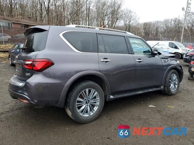 Trzecie zdjęcie samochodu z tyłu: 2024 INFINITI QX80 LUXE VIN:JN8AZ2AE2R9327710 - miniatura