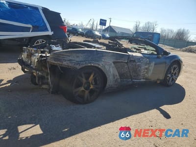 Trzecie zdjęcie samochodu z tyłu: 2007 LAMBORGHINI GALLARDO SPYDER VIN:ZHWGU22T37LA04553 - miniatura