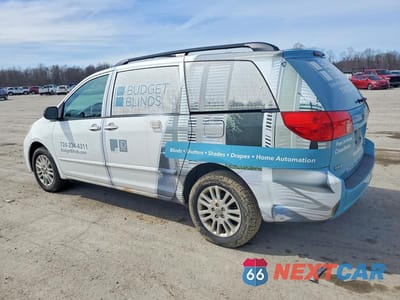 Drugie zdjęcie samochodu z przodu: 2009 TOYOTA SIENNA LE 7-PASSENGER VIN:5TDBK23C19S024452 - miniatura