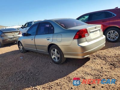 Drugie zdjęcie samochodu z przodu: 2005 HONDA CIVIC EX VIN:2HGES26725H527560 - miniatura