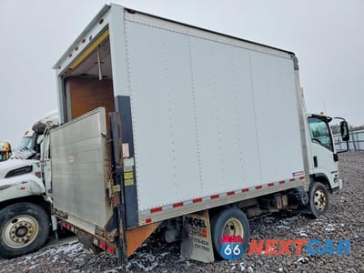 Trzecie zdjęcie samochodu z tyłu: 2016 ISUZU NPR BOX TRUCK VIN:54DB4W1B8GS807201 - miniatura