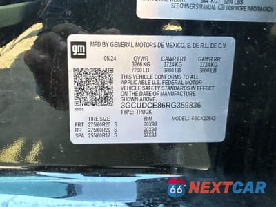 Zdjęcie 10 z 10 samochodu: 2024 CHEVROLET SILVERADO K1500 TRAIL BOSS CUSTOM VIN:3GCUDCE86RG359836 - miniatura