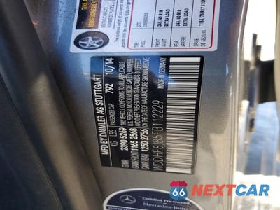 Zdjęcie 12 z 12 samochodu: 2015 MERCEDES-BENZ E 350 4MATIC VIN:WDDHF8JB5FB112229 - miniatura