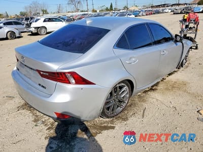 Trzecie zdjęcie samochodu z tyłu: 2015 LEXUS IS 350 BASE VIN:JTHBE1D28F5019871 - miniatura