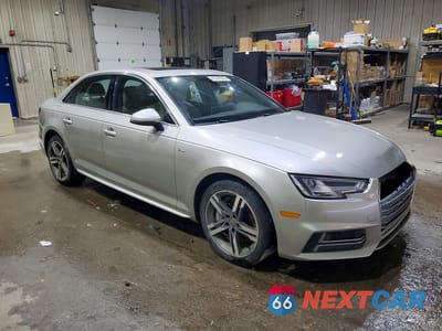 Czwarte zdjęcie samochodu z boku: 2017 AUDI A4 PREMIUM PLUS VIN:WAUENAF45HN022143 - miniatura