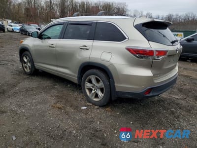 Drugie zdjęcie samochodu z przodu: 2016 TOYOTA HIGHLANDER LIMITED VIN:5TDDKRFH6GS300761 - miniatura