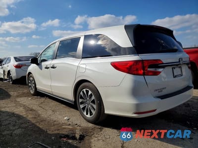 Drugie zdjęcie samochodu z przodu: 2023 HONDA ODYSSEY EXL VIN:5FNRL6H62PB050792 - miniatura