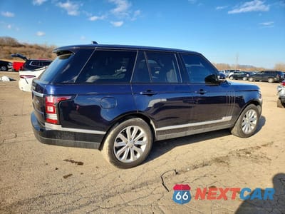 Trzecie zdjęcie samochodu z tyłu: 2016 LAND ROVER RANGE ROVER HSE VIN:SALGS2VF5GA263311 - miniatura
