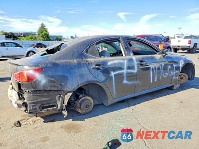 Trzecie zdjęcie samochodu z tyłu: 2010 LEXUS IS 250 BASE VIN:JTHBF5C23A5112960 - miniatura
