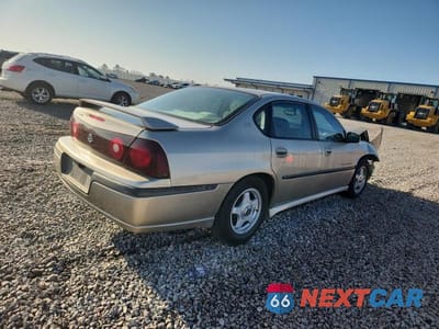 Trzecie zdjęcie samochodu z tyłu: 2002 CHEVROLET IMPALA LS VIN:2G1WH55K929343062 - miniatura
