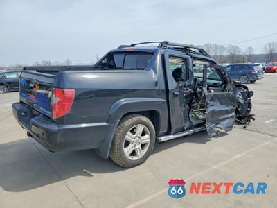 Trzecie zdjęcie samochodu z tyłu: 2010 HONDA RIDGELINE RTL VIN:5FPYK1F51AB002615 - miniatura