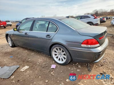 Drugie zdjęcie samochodu z przodu: 2002 BMW 745 LI VIN:WBAGN63412DR02960 - miniatura