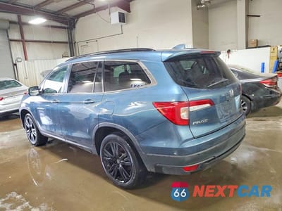 Drugie zdjęcie samochodu z przodu: 2021 HONDA PILOT SE VIN:5FNYF6H26MB044067 - miniatura