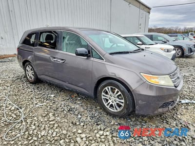 Czwarte zdjęcie samochodu z boku: 2011 HONDA ODYSSEY EX VIN:5FNRL5H43BB079655 - miniatura