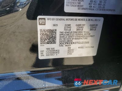 Zdjęcie 12 z 12 samochodu: 2026 CHEVROLET SILVERADO K1500 TRAIL BOSS CUSTOM VIN:3GCPKCEK0TG121566 - miniatura