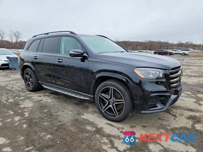 Czwarte zdjęcie samochodu z boku: 2025 MERCEDES-BENZ GLS 450 4MATIC VIN:4JGFF5KE7SB333216 - miniatura