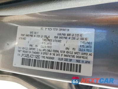 Zdjęcie 13 z 13 samochodu: 2012 MAZDA MAZDA5 VIN:JM1CW2BL4C0118250 - miniatura