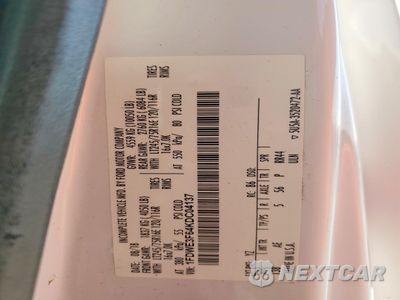 Zdjęcie 10 z 11 samochodu: 2019 FORD ECONOLINE E350 SUPER DUTY CUTAWAY VAN VIN:1FDWE3F64KDC04137 - miniatura