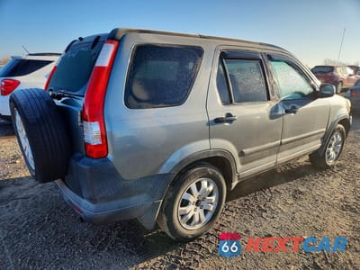 Trzecie zdjęcie samochodu z tyłu: 2006 HONDA CR-V EX VIN:SHSRD78806U416017 - miniatura