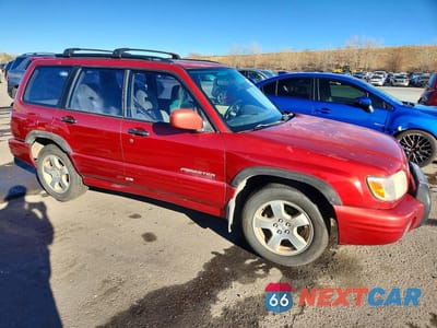 Czwarte zdjęcie samochodu z boku: 2001 SUBARU FORESTER S VIN:JF1SF656318702202 - miniatura