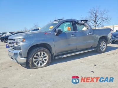 2022 CHEVROLET SILVERADO LTD K1500 LTZ 3GCUYGED6NG151815 - główne zdjęcie licytacji z USA - miniatura