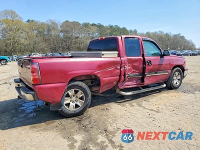 Trzecie zdjęcie samochodu z tyłu: 2007 CHEVROLET SILVERADO C1500 CLASSIC VIN:1GCEC19Z17Z182284 - miniatura
