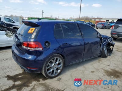 Trzecie zdjęcie samochodu z tyłu: 2012 VOLKSWAGEN GTI VIN:WVWHD7AJ7CW223015 - miniatura